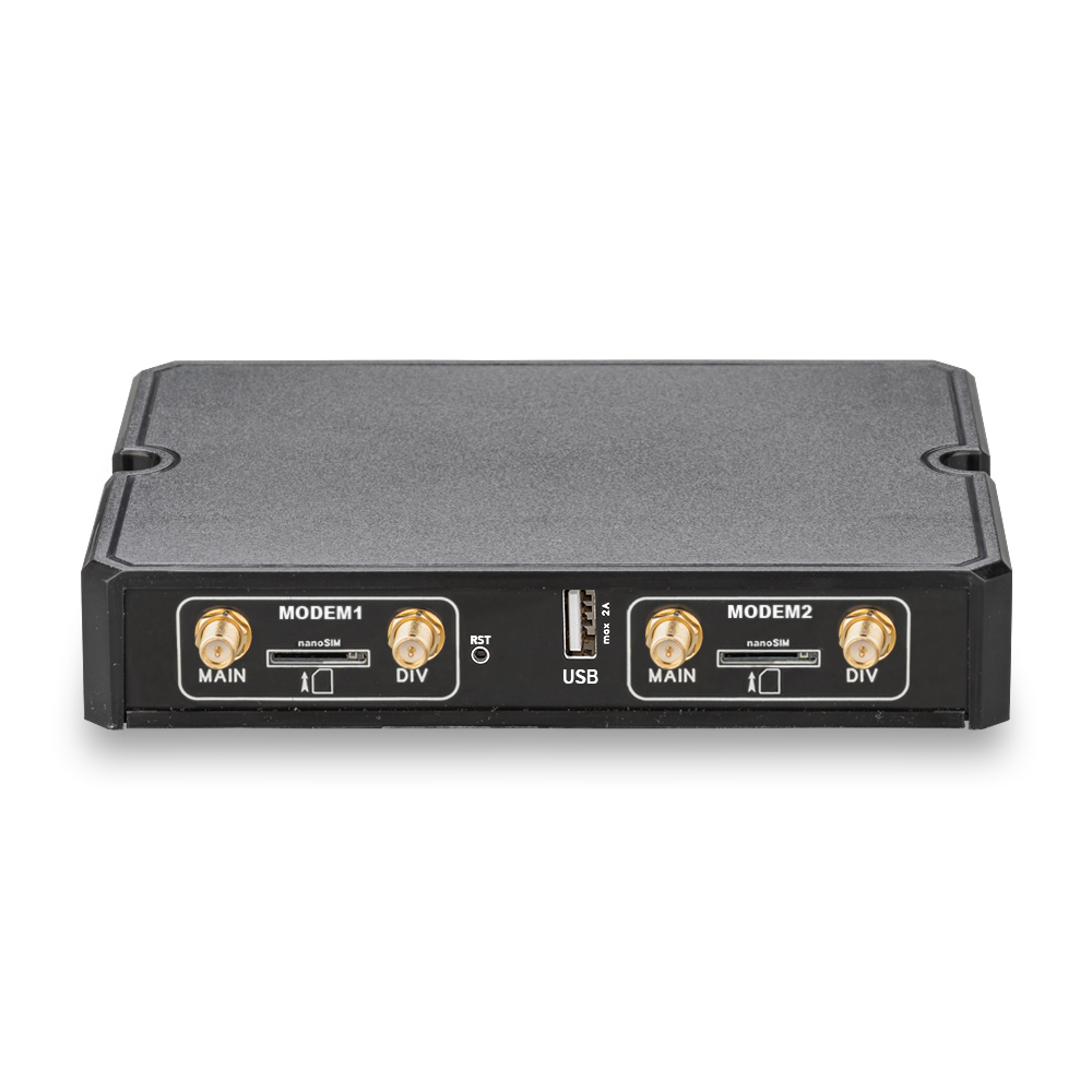 Роутер Kroks Rt-Cse 2M m6 с двумя встроенными 4G модемами LTE cat.6