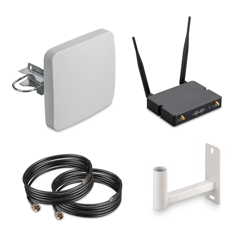 Комплект 3G/4G интернета KSS15-R6-G с гигабитным роутером