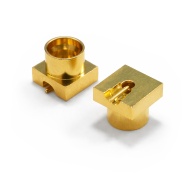 Разъем SМP(male) Y на плату, угловой