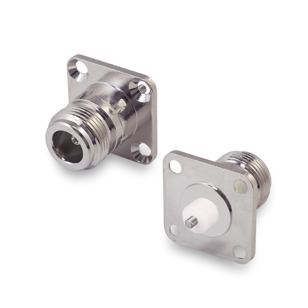 Разъем N(female) Y на кабель, фланцевый