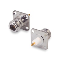 Разъем N(female) Y на кабель, фланцевый