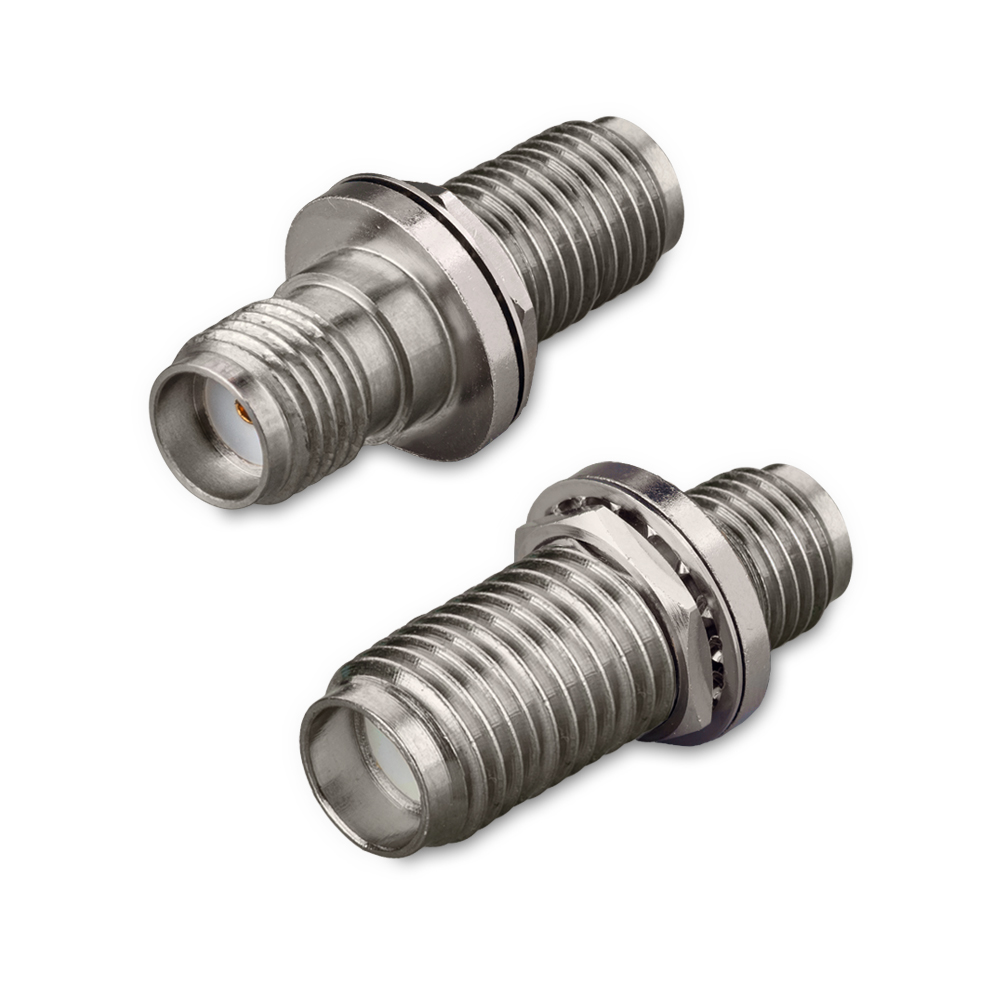 Переходник SMA(female) - SMA(female) Y с шайбой и гровером