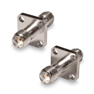 Переходник SMA(female) - SMA(female) Y, фланцевый, удлиненный