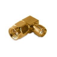 Переходник SMA(male) - SMA(female) Y, угловой