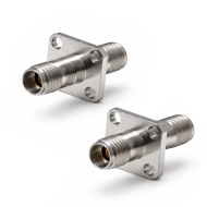 Переходник 2.92mm(female) - 2.92mm(female) Y, фланцевый