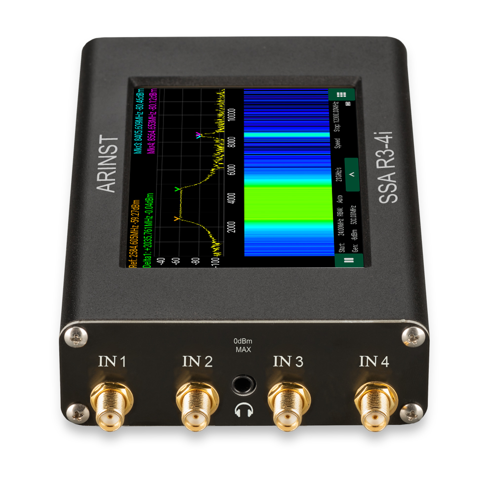Arinst SSA R3-4i четырехпортовый анализатор спектра, 24 МГц - 12 ГГц