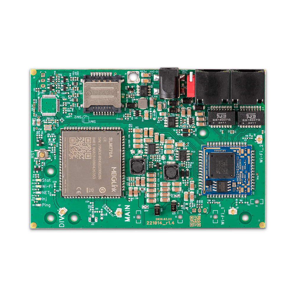 Роутер Kroks Rt-Brd m4 с модемом LTE cat.4